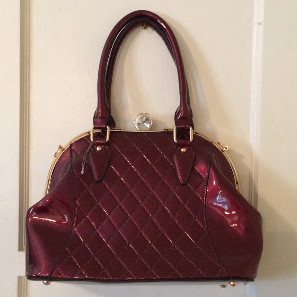 Amber Gold Bag
